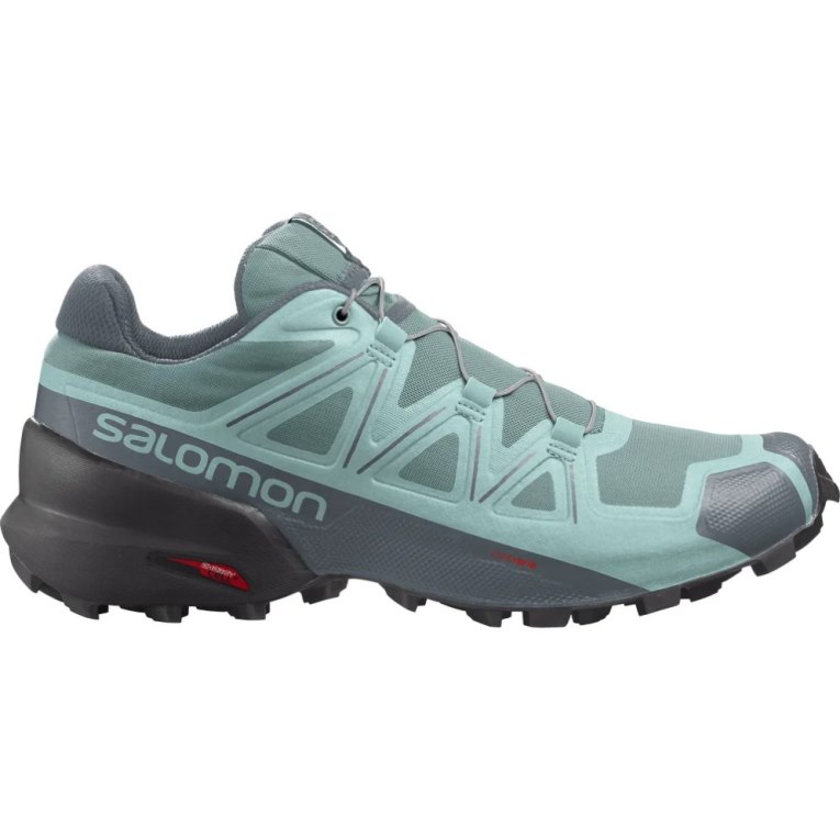 Turquoise Salomon Speedcross 5 Women\'s Trail Running Shoes | IE WC4853